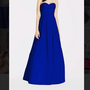 David’s Bridal Bridesmaid Dress.Horizon/Royal Blue